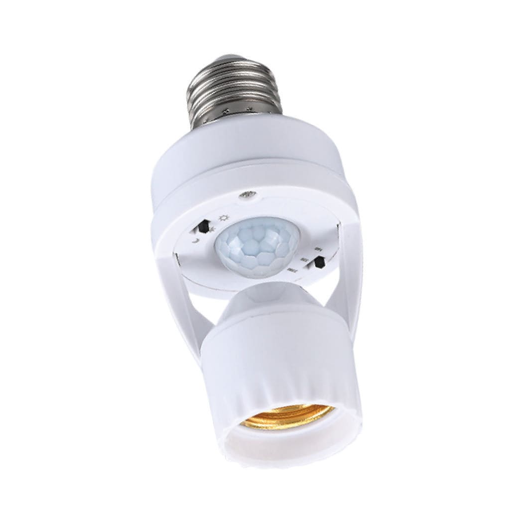 Sensor de presença para lâmpada Soquete Bivolt 110V~220V Max 60W